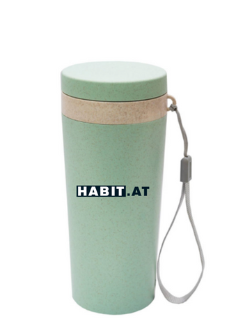 Wheat Fibre Water Bottle (Turquoise)