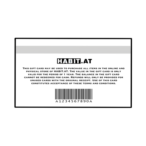 HABIT.AT e-Gift Card